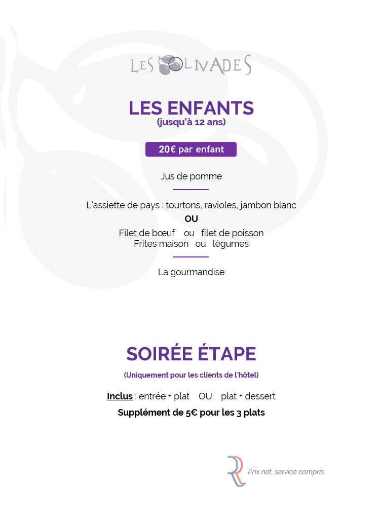 Menu Et Carte Des Olivades Restaurant Gastronomique A Gap Menu Et Carte Des Olivades Restaurant Gastronomique A Gap